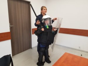 Dzieci z wizytą w komendzie