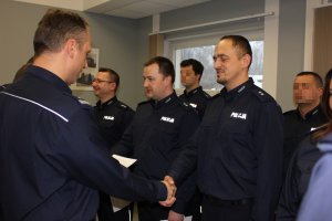 Awanse i nagrody dla policjantów Komendy Rejonowej Policji Warszawa VI