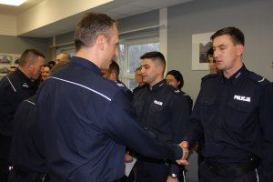 Awanse i nagrody dla policjantów Komendy Rejonowej Policji Warszawa VI