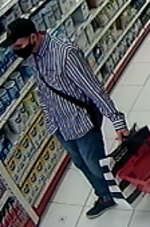 na zdjęciu widać poszukiwanego mężczyznę