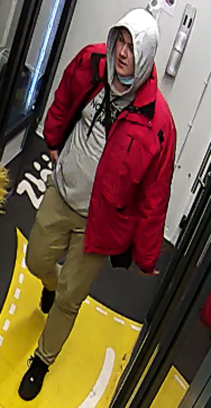 na zdjęciu widać poszukiwanego mężczyznę