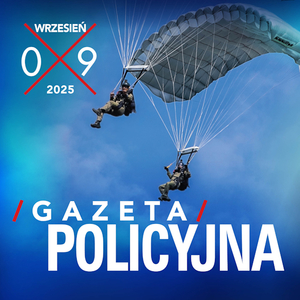 Zdjęcie przedstawia niebieski plakat.