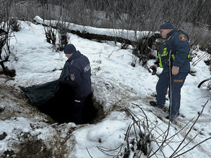 Zdjęcie przedstawia strażnika miejskiego i policjanta stojącego w dole.
