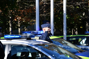Policjanci z Pragi Północ, Białołęki i Targówka w hołdzie dla podkom. Natana Sieronia